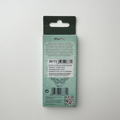 KnitPro Mindful круговые съемные укороченные спицы (10 см) 3,5 мм арт. 36173