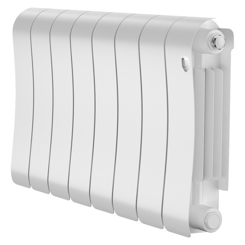 Royal Thermo Infinity 300 Bianco Traffico VR80, 8 секций  - радиатор с нижним правым подключением