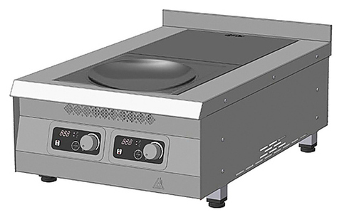 Плита индукционная ITERMA ПКИ-2К-550/850/250 КОМБИ