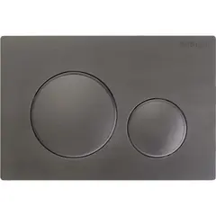 BelBagno BB-17C-GM Кнопка смыва, оружейная сталь фото