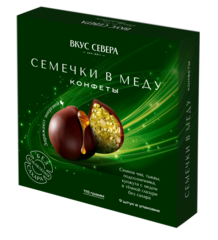 КОНФЕТЫ ГЛАЗИРОВАННЫЕ СЕМЕЧКИ В МЕДУ 115 г