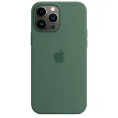 Силиконовый чехол с поддержкой MagSafe Apple Silicone Case для iPhone 13 Pro Max, Eucalyptus (Эвкалипт)