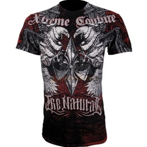 Xtreme Couture | Футболка мужская Osiris in Red/Black X535 от Affliction перед