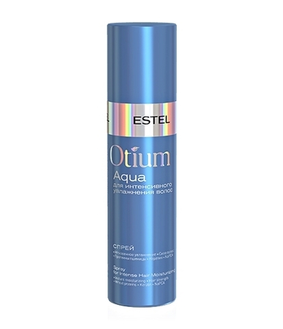 Спрей для интенсивного увлажнения волос OTIUM AQUA, 200мл. ESTEL Prof