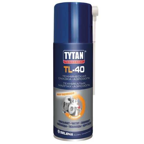 Техническая смазка-аэрозоль Tytan Professional TL-40 / Титан Профессионал