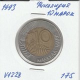 V1228 1993 Финляндия 10 марок V1228 1993 Финляндия 10 марок