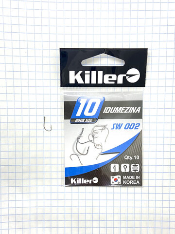Крючок KILLER IDUMEZINA № 10 продажа от 10 шт.