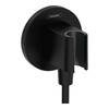 Hansgrohe FixFit S 26888670 Держатель лейки, черный матовый