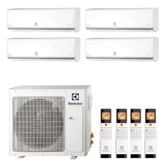 Мульти сплит система Electrolux на 4 комнаты (27+27+27+27 кв.м) HM FMI