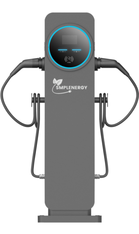 Зарядная станция Simple Energy Earth Floor Carger Cotid, 7 кВт (SE-SMART-AC-7+7)