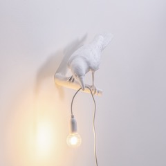 Настенный светильник Bird White Looking