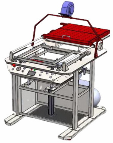 Вакуумная формовочная машина MACHINETIC LITE 1510