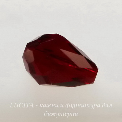 5500 Бусина - капля Сваровски Siam 9х6 мм