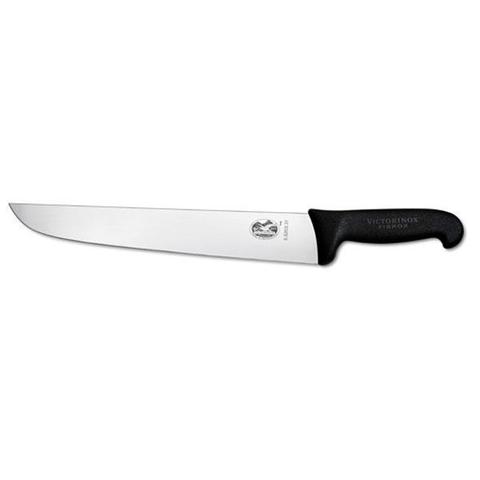 Нож кухонный Victorinox мясника, 36 см, Fibrox, чёрный (5.5203.36)