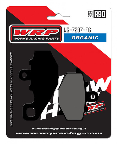 Тормозные колодки WRP WG-7287-F6 (LMP287 ST / FDB2012 / FA192)