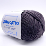 Пряжа Lana Gatto Supersoft 9426 темный шоколад