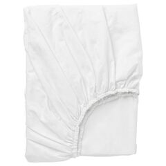 Простыня на резинке IKEA DVALA (ДВАЛА), Белый, 180х200 см