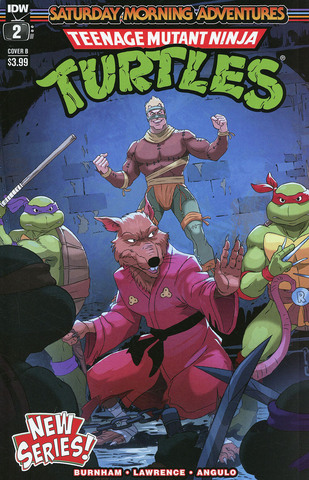 Teenage Mutant Ninja Turtles Saturday Morning Adventures Continued #2 (Cover B)