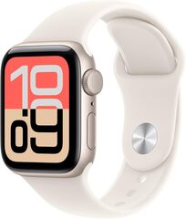 Умные часы Apple Watch SE 3 40 мм из алюминия цвета «сияющая звезда», спортивный ремешок «сияющая звезда» (S/M)