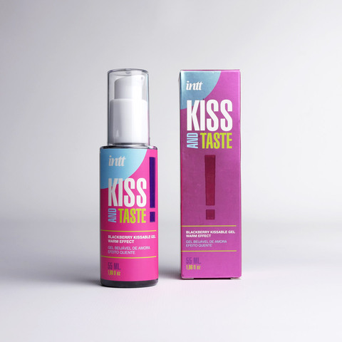 Массажный гель для тела KISS AND TASTE, 55 мл