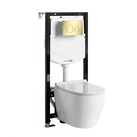 WasserKRAFT Aller 10TLT.010.ME.PG02.H002 Система инсталяции с унитазом