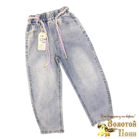Джинсы Baggy девочке (4-9) 260507-LST-7728