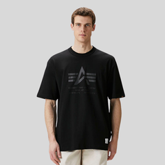 Футболка Alpha Industries Relaxed Coordinates Tee Black (Черный)