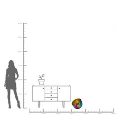 Светильник напольный Rainbow Gold Ø35cm