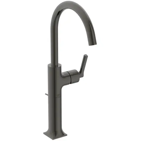 Ideal Standard Joy Neo Vessel BD155A5 Однорукоятковый смеситель для раковины с донным клапаном, 5 л/мин Magnetic Grey / Магнит