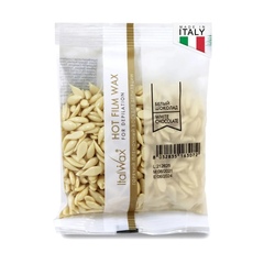 Воск горячий (пленочный)  ITALWAX Белый шоколад гранулы 100гр
