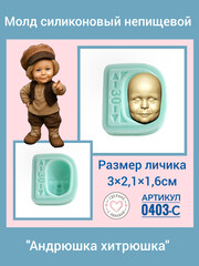0403-С Молд силиконовый для созданиякукол 