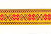 Тесьма жаккард, с1852, рис.9081, ш. 2,2 см