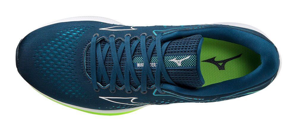 Мужские кроссовки для бега Mizuno Wave Rider 25 темно-синие - 4