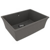 Lemark Sinara 9910077 Кухонная мойка 540-U подстольного монтажа из кварцгранита цвет: Серый шёлк