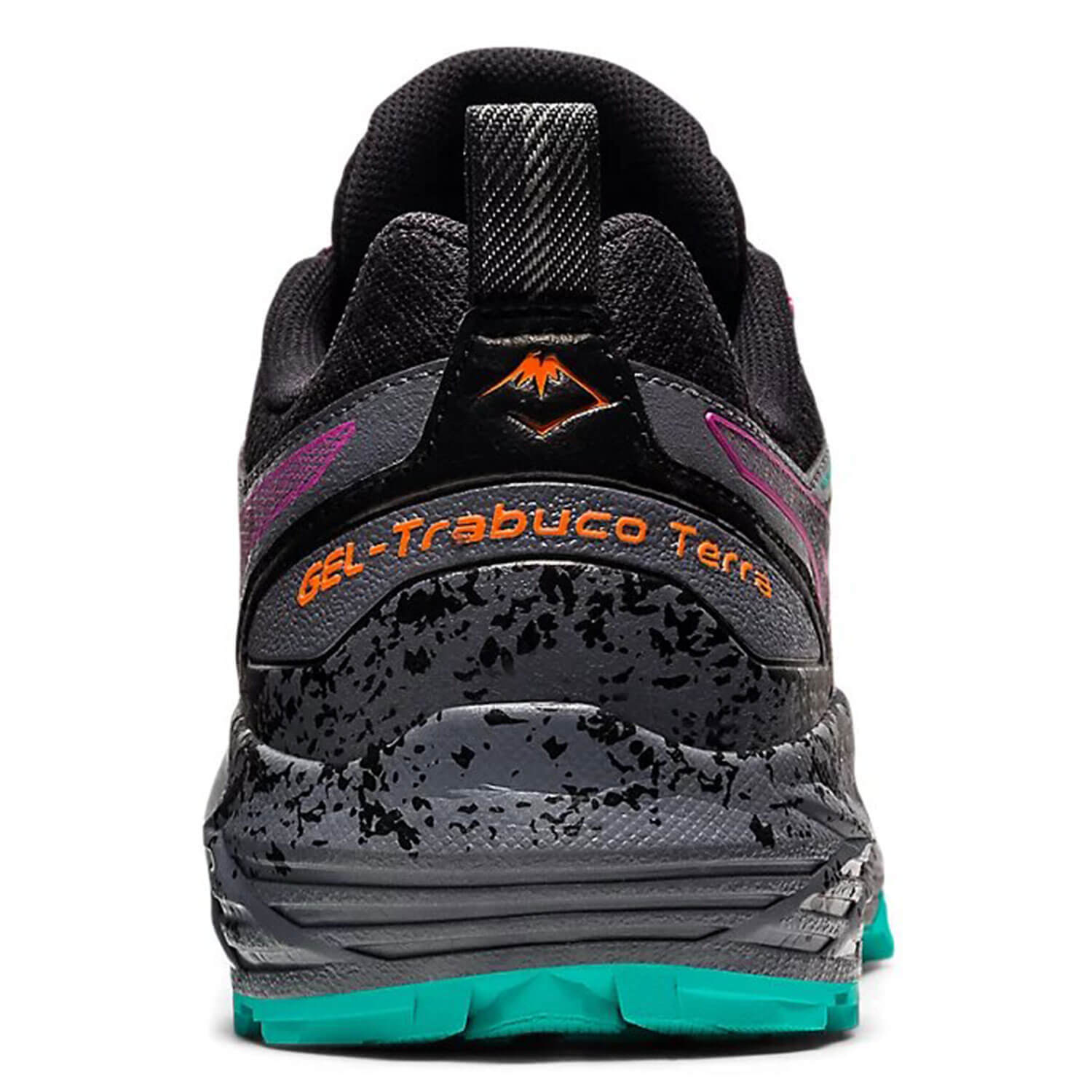 Asics Gel Trabuco Terra кроссовки для бега женские черные-бирюзовые - 3