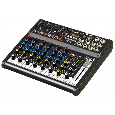 ITALIAN STAGE 2MIX8XU - 8-канальный микшерный пульт