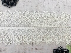 Кружево плетёное, ш. 9,5 см, айвори
