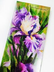 Конверт для денег, Будь самой счастливой, Девочка 16,5*8 см