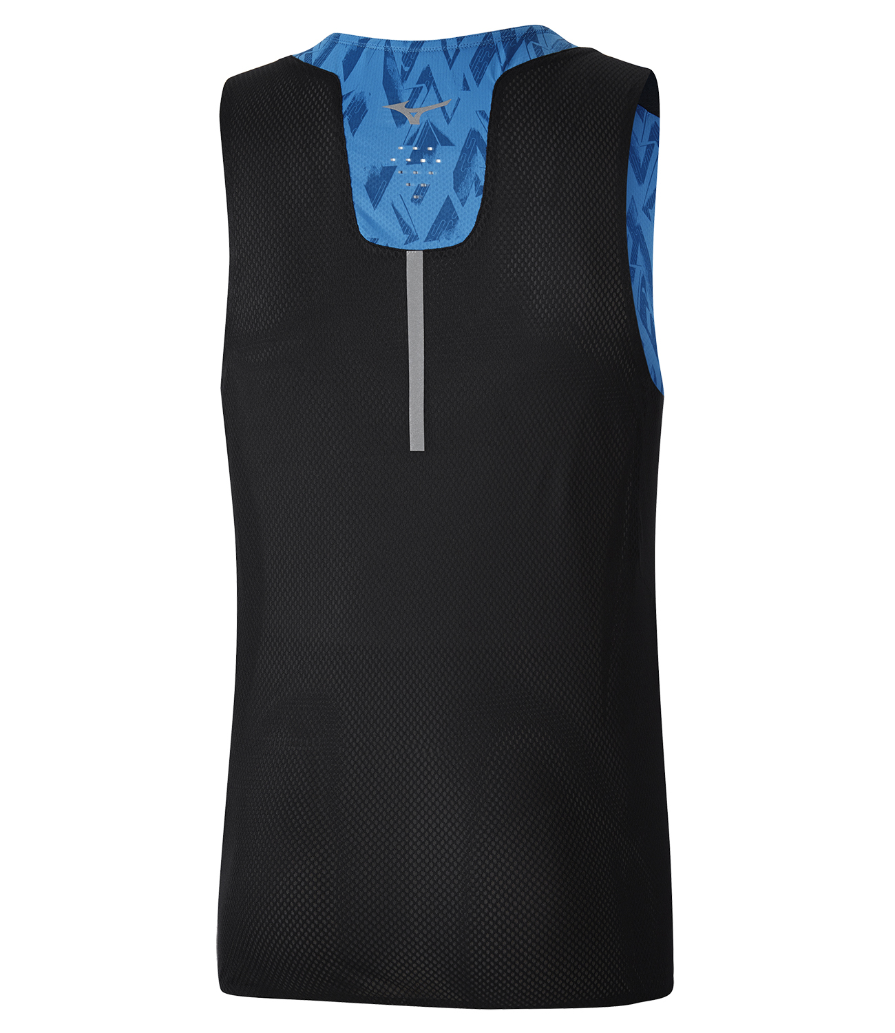 Mizuno Premium Aero Sleeveless майка беговая мужская синяя - 2