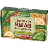Мыло натуральное Алоэ с люффой - 1