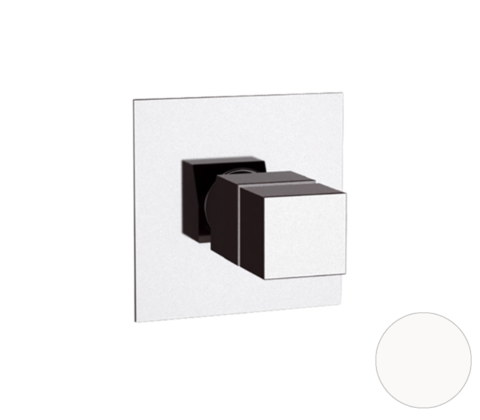 Remer Q-Elegance QT30BO Смеситель термостатический для душа, цвет: белый матовый