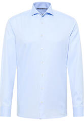 Сорочка мужская Eterna Slim Fit 8817-F182-10 из твила голубая