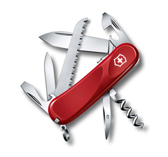 Фото Нож перочинный Victorinox Evolution S13, сталь X50CrMoV15, рукоять нейлон, красный