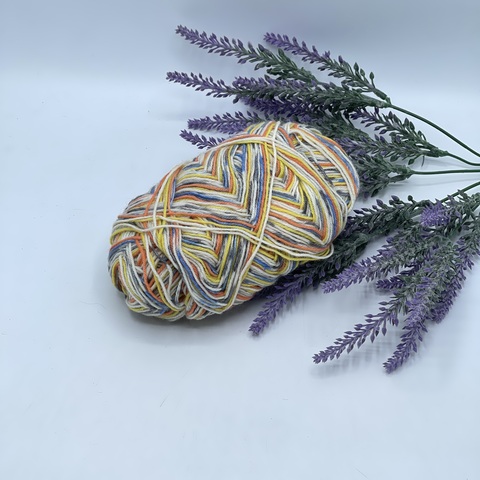 Stock Arcobaleno 300-500м/100 гр. 75% Меринос 25%Полиамид , Мультиколор,41598