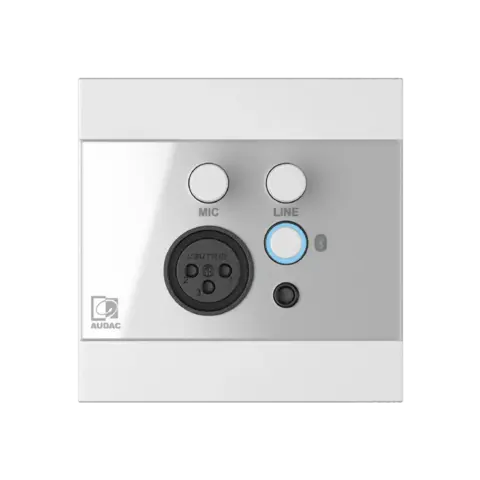 Настенная панель подключения Audac WP225/W