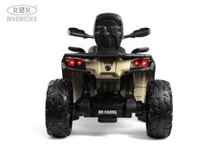 Квадроцикл BRP Can-Am Outlander Y888YY с пультом (Полноприводный, двухместный), лицензионная модель