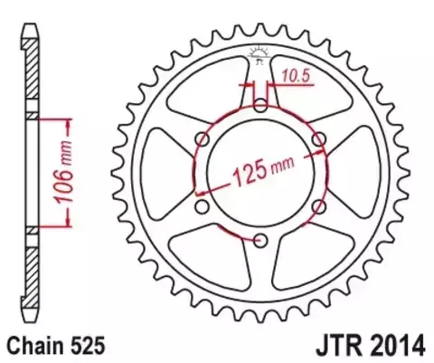 Звезда ведомая JTR2014 44