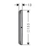 Hansgrohe ShowerSelect Comfort E 15573670 Вентиль для 3 потребителей, скрытый монтаж, мч