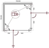 BelBagno Etna ETNA-A-22-80-C-CR Душевой уголок, 80x80, цвет: хром