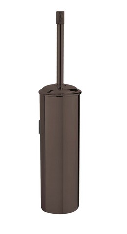 Boheme Uno 10984-SGM Туалетный ершик настенный, цвет: оружейная сталь глянцевая